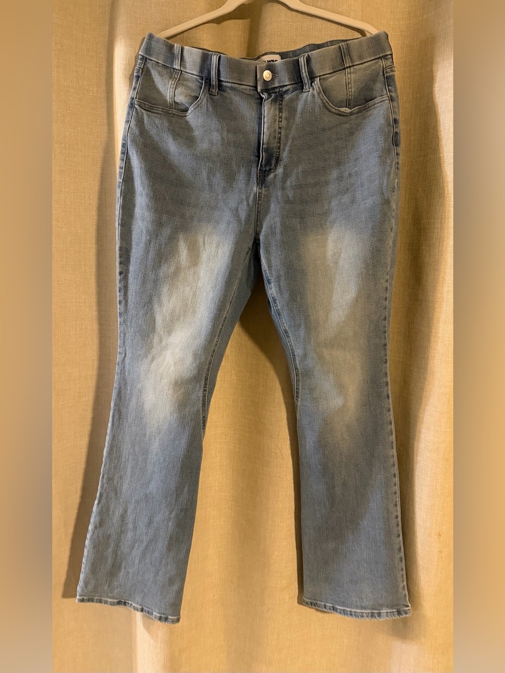 Classic Women's Light Blue Flare Jeans